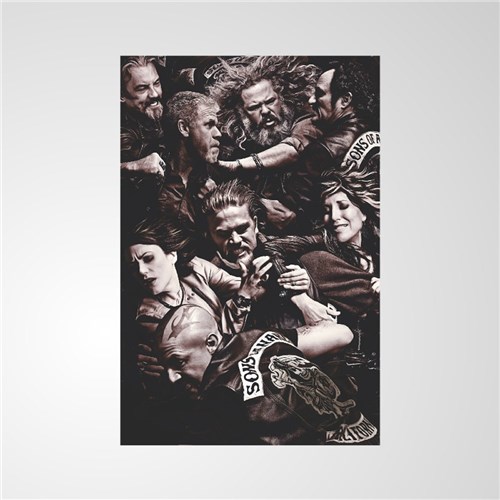 Quadro Sons Of Anarchy - Fight (25x40cm)