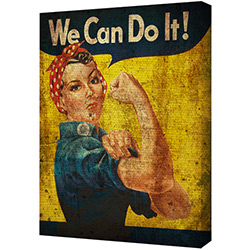 Quadro We Can do It Old (60x90cm) - Haus For Fun