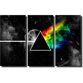 Quadros Decorativos Pink Floyd 3 Peças