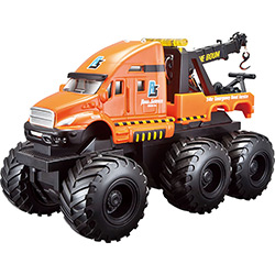 Tudo sobre 'Quarry Monsters Tow Truck Laranja - Maisto'