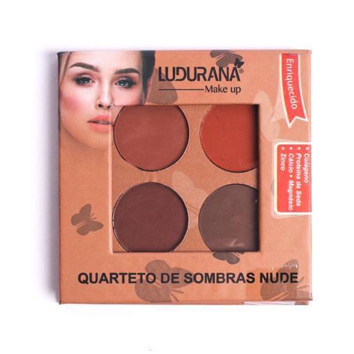 Quarteto Sombras Nude Ludurana