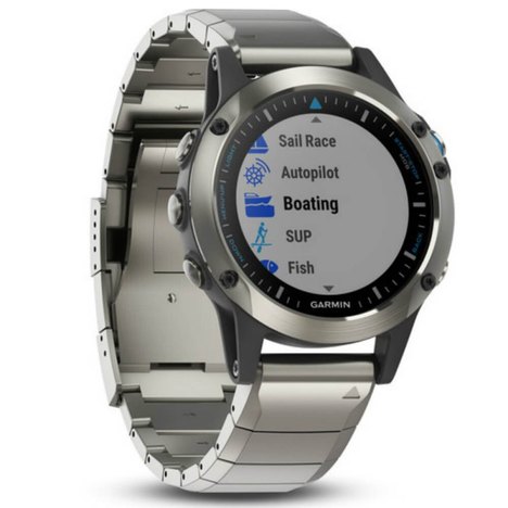 Quatix 5 Safira - Smartwatch Gps Náutico Multiesportivo
