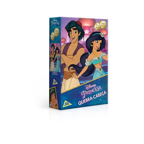 Quebra-Cabeça 200 Peças - Aladdin - Toyster - TOYSTER