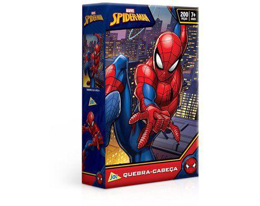 Quebra-Cabeça - 200 Peças Spiderman - Toyster