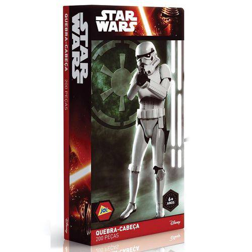 Quebra - Cabeça 200 Peças - Star Wars Stormtrooper - Toyster