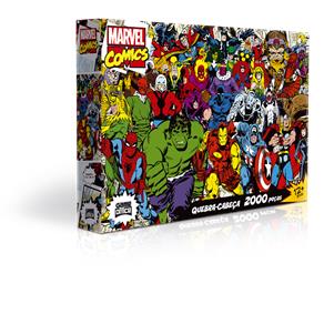 Quebra-Cabeça 2000 Peças - Marvel Comics