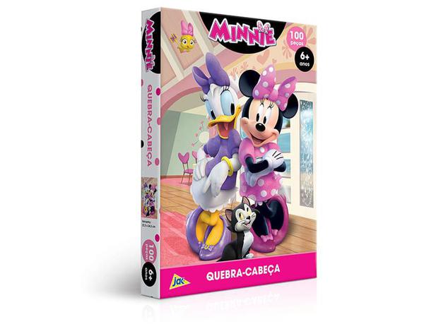 Quebra Cabeça - 100 Peças - Minnie Mouse - Toyster