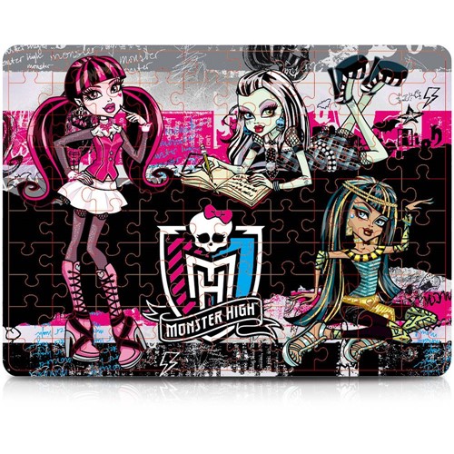 Quebra - Cabeça 100 Peças - Monster High - Mattel