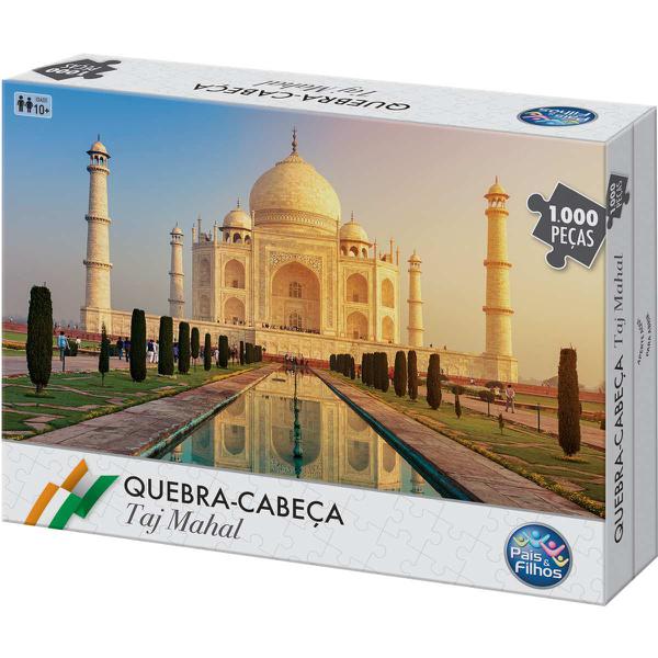 Quebra Cabeça 1000 Pcs Cartonado Taj Mahal - Pais Filhos