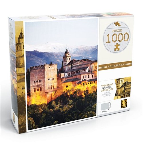 Quebra Cabeça 1000 Peças Alhambra Grow
