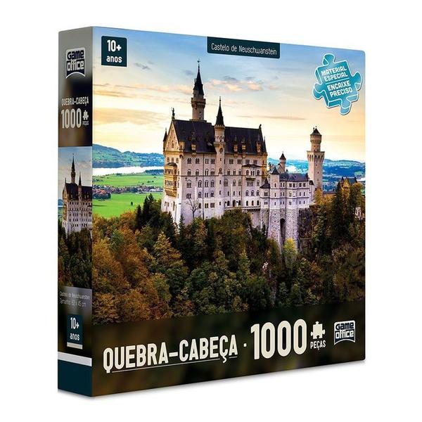 Quebra Cabeça 1000 Peças Castelo de Neuschwanstein - Toyster