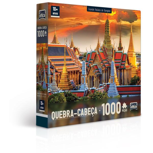 Quebra-Cabeça - 1000 Peças - Grande Palácio de Bangkok - Toyster