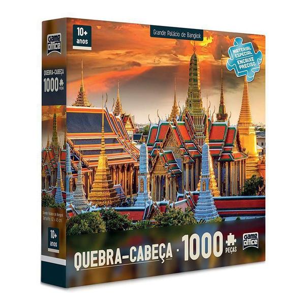 Quebra-Cabeça 1000 Peças Grande Palácio de Bangkok Toyster