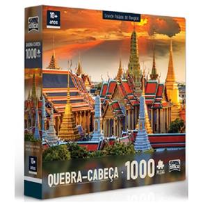 Quebra Cabeça 1000 Peças Grande Palacio de Bangkok - Toyster