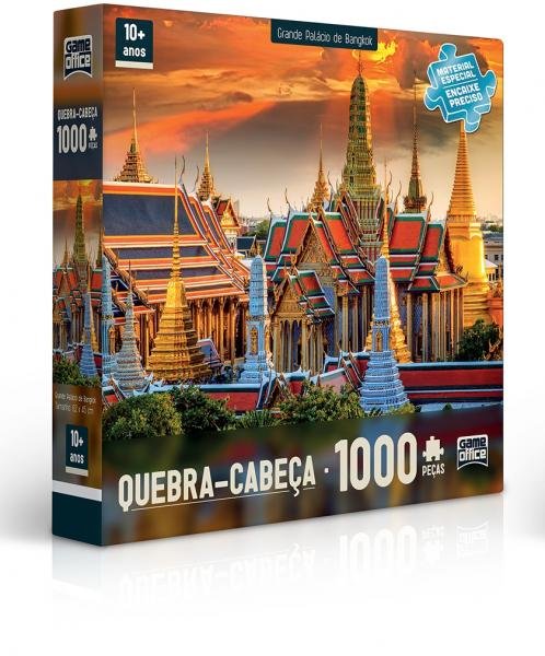 Quebra-cabeça 1000 Peças Palácio de Bangkok - Toyster