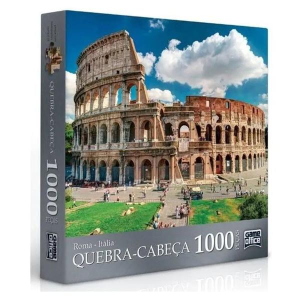 Quebra-cabeça 1000 Peças - Roma - Toyster