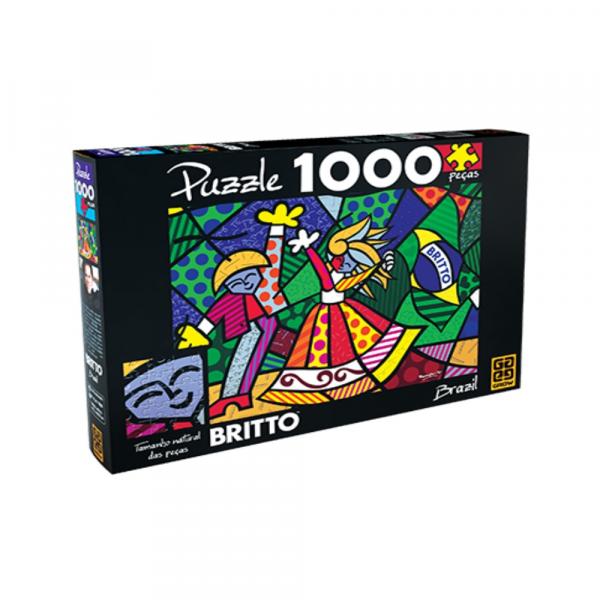Quebra-cabeça 1000 Peças Romero Britto - Grow