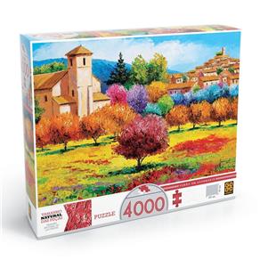 Puzzle 4000 Peças Verão em Lourmarin - Grow