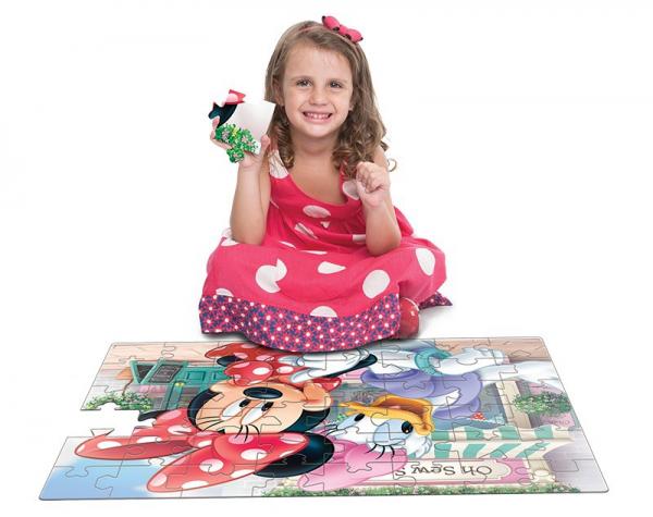 Quebra-Cabeça 48 Peças Minnie Mouse - Toyster