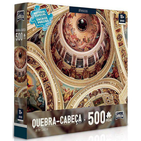 QUEBRA-CABEÇA 500 Peças ARTE Sacra Afrescos Game Office 2423