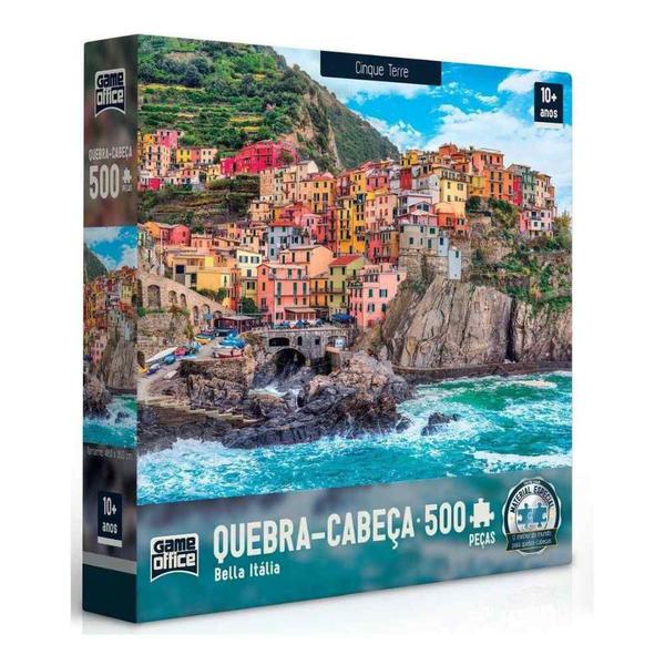 Quebra Cabeça 500 Peças Bella Italia Cinque Terre Toyster