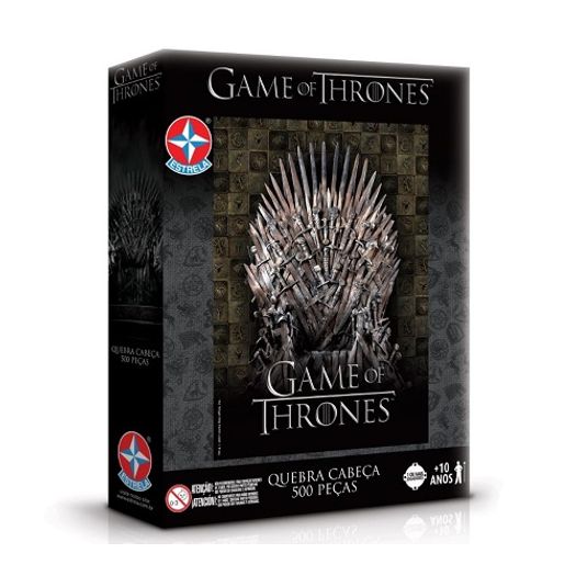 Quebra-Cabeça 500 Peças Game Of Thrones 2560 Estrela