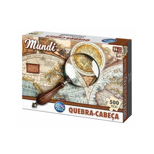 Quebra-cabeça 500 Peças - Mundi - Pais & Filhos