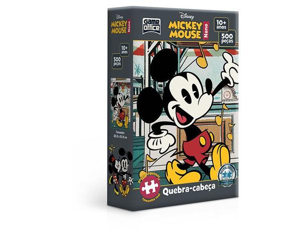 Quebra-Cabeça 500 Peças Nano Mickey - Toyster 2746