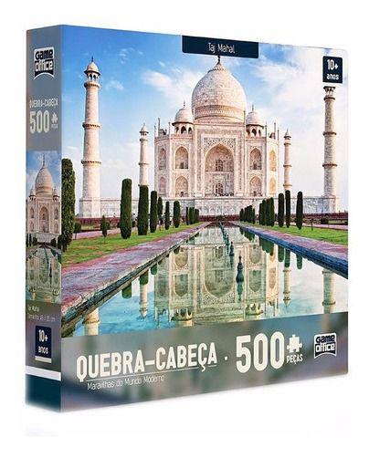 Quebra Cabeça 500 Peças Taj Mahal - Game Office