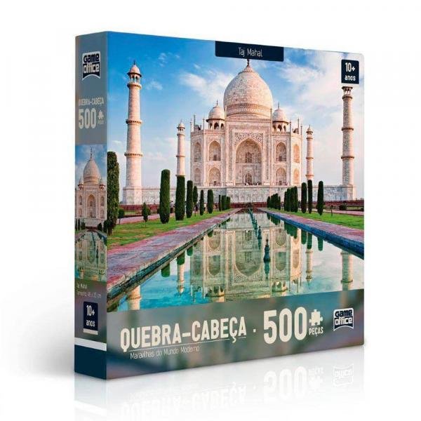Quebra- CabeÃa 500 PeÃas- Taj Mahal - Toyster