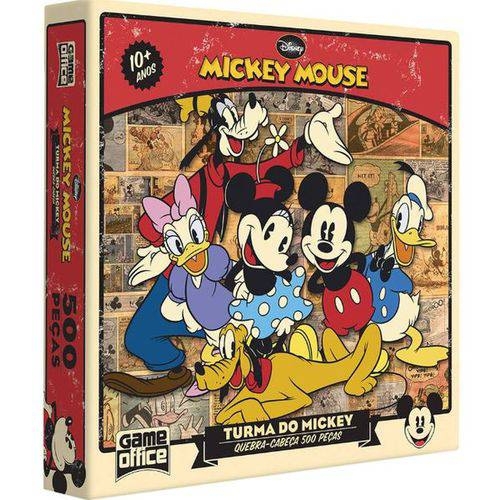 Quebra - Cabeça 500 Peças-Turma do Mickey - Toyster