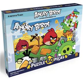 Quebra-Cabeça 60 Peças - Angry Birds