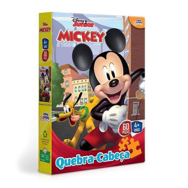 Quebra Cabeça 60 Peças - Mickey Mouse - Toyster