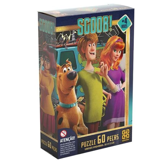 Quebra-Cabeça 60 Peças Scooby-Doo 03916 Grow