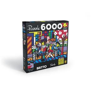 Quebra-Cabeça 6000 Peças - Romero Britto Family