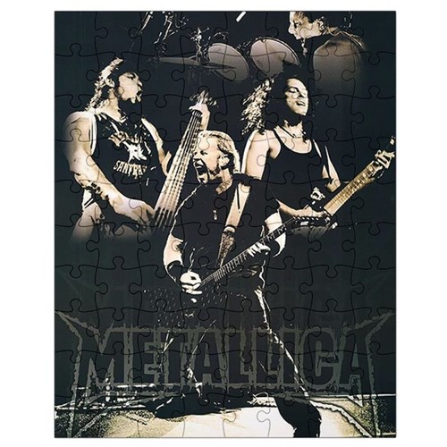 Quebra-Cabeça 90 Peças 30Cm Metallica