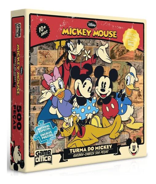 Quebra-cabeça a Turma do Mickey 500 Peças TOYSTER - Game Office