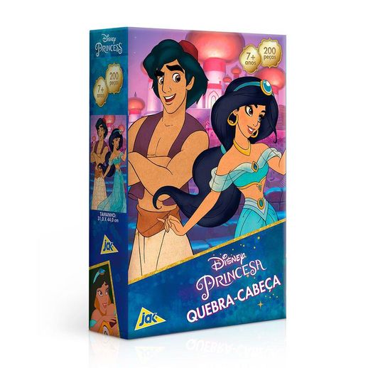 Quebra Cabeça Aladdin 200 Peças - Toyster