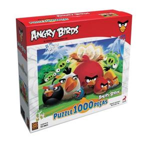 Quebra-Cabeça Angry Birds 1000 Peças Grow