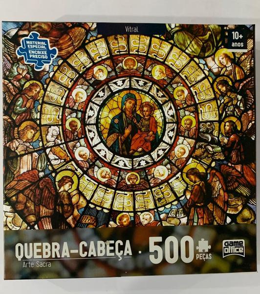 Quebra Cabeça Arte Sacra 500 Peças TOYSTER Presente Colorido