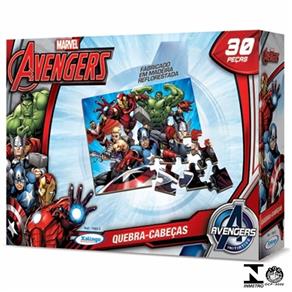 Quebra-Cabeça Avengers 30 Peças 15032 Xalingo - Avengers