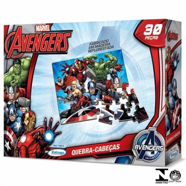 Quebra-Cabeça Avengers 30 Peças 15032 Xalingo