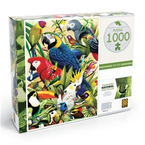 Quebra-cabeça Aves - 1000 Peças