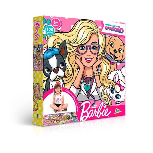 Tudo sobre 'Quebra Cabeça Barbie 120 Peças Toyster'