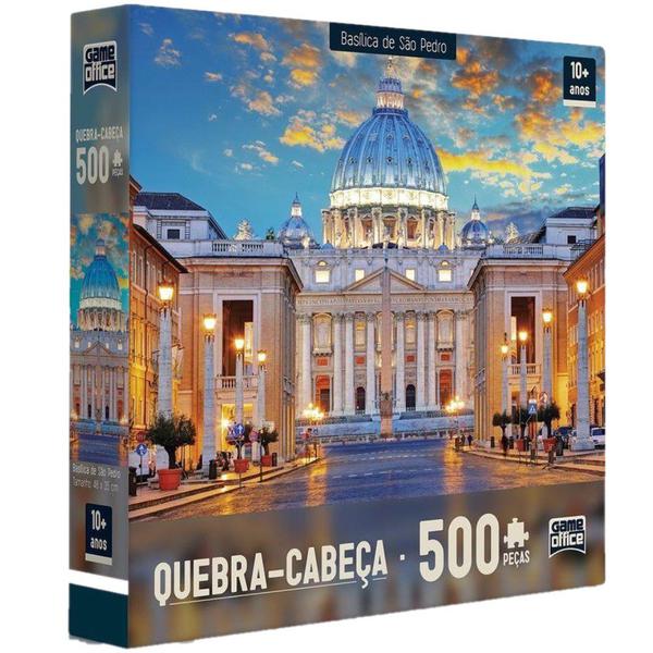 Quebra-cabeça Basílica de São Pedro de 500 Peças Toyster