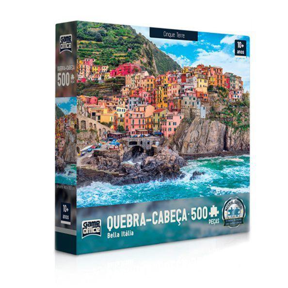 Quebra-Cabeça Bella Itália - Cinque Terre 500 Peças - Toyster