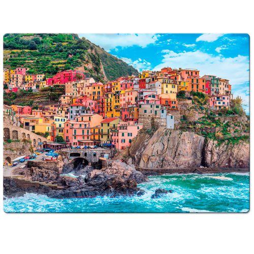 Quebra-cabeça - Bella Itália - Cinque Terre - 500 Peças - Toyster