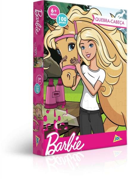 QUEBRA-CABECA Cartonado Barbie 100 PCS Toyster