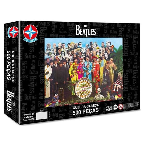 Quebra-cabeca Cartonado The Beatles 500 Pc Estrela