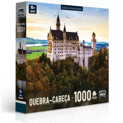 Quebra Cabeça Castelo de Neuschwanstein 1000 Peças 2309 - Toyster